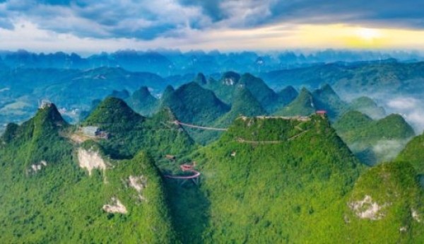 “行旅”阳朔如意峰，360°把喀斯特峰林装进镜头
